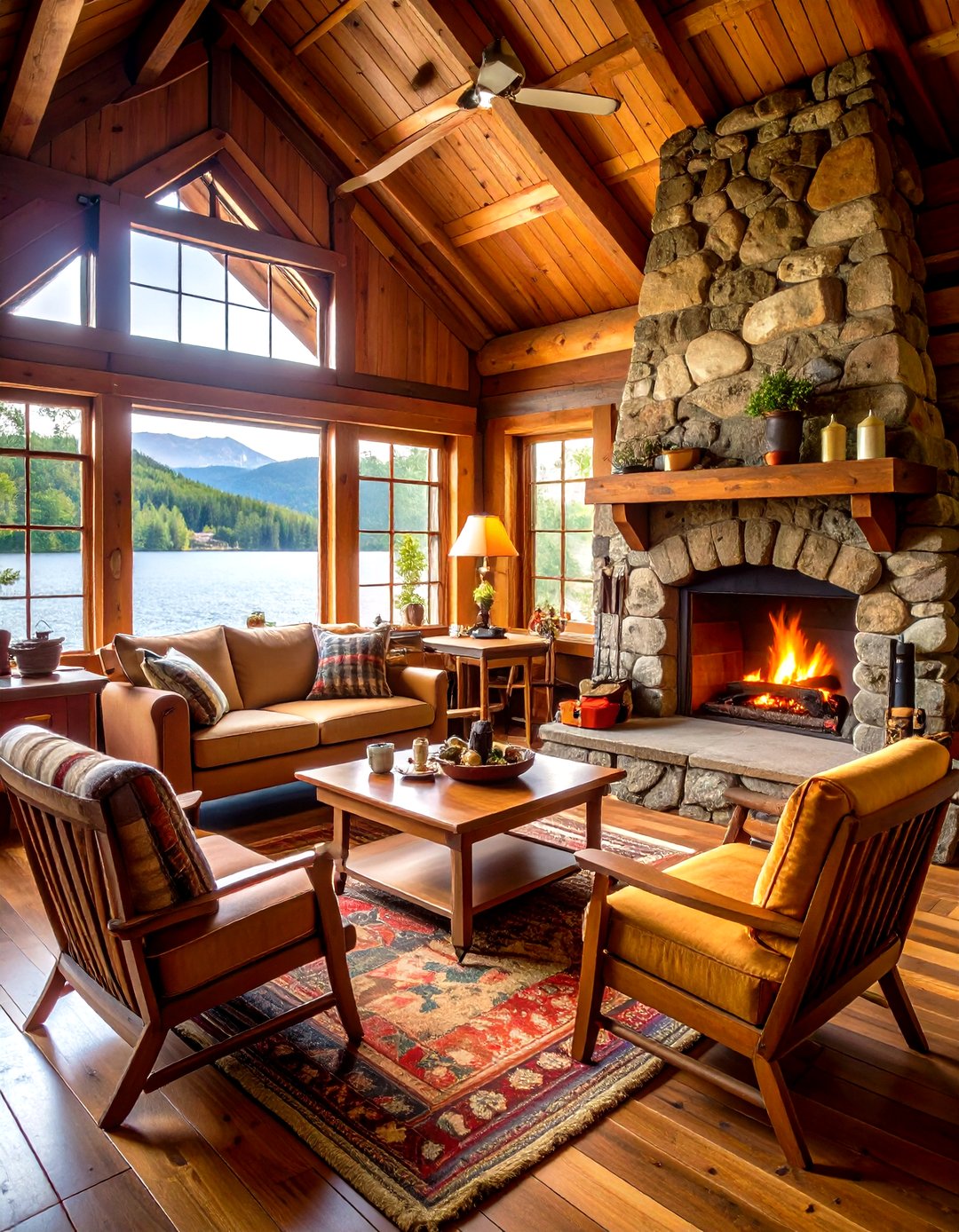 30 Cozy Lake House Interior Design Ideas to Try - We Love Home Blog