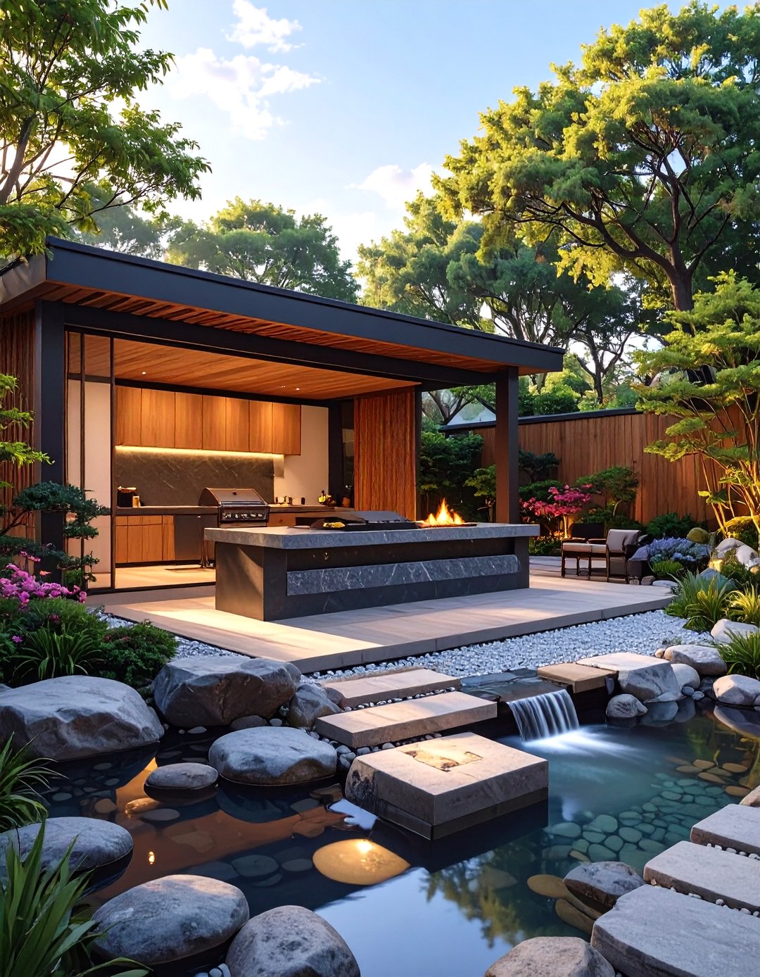 30 Best AI Outdoor Kitchen Design Ideas for Home Chefs - We Love Home Blog