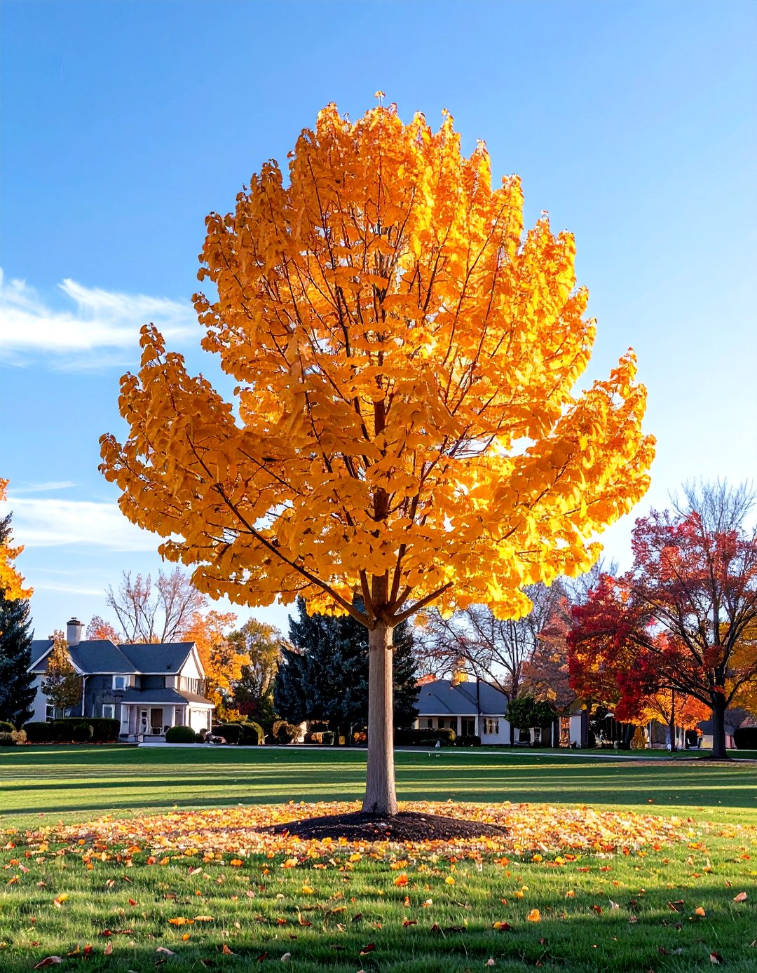 Stately Tree 30 Tree Landscaping Ideas for a Beautiful Backyard - We Love Home Blog