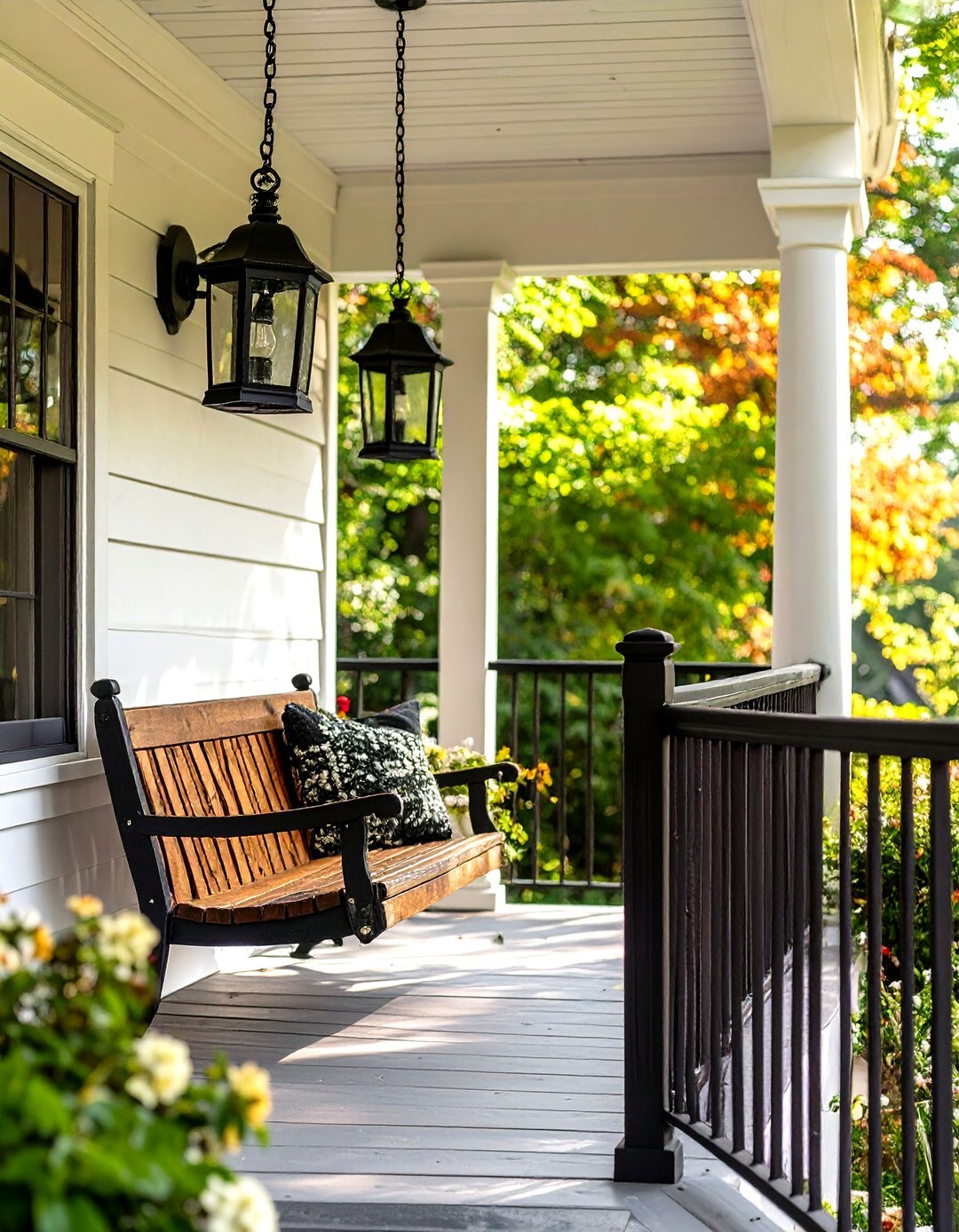 30 Modern Front Porch Railing Ideas for a Fresh Look - We Love Home Blog