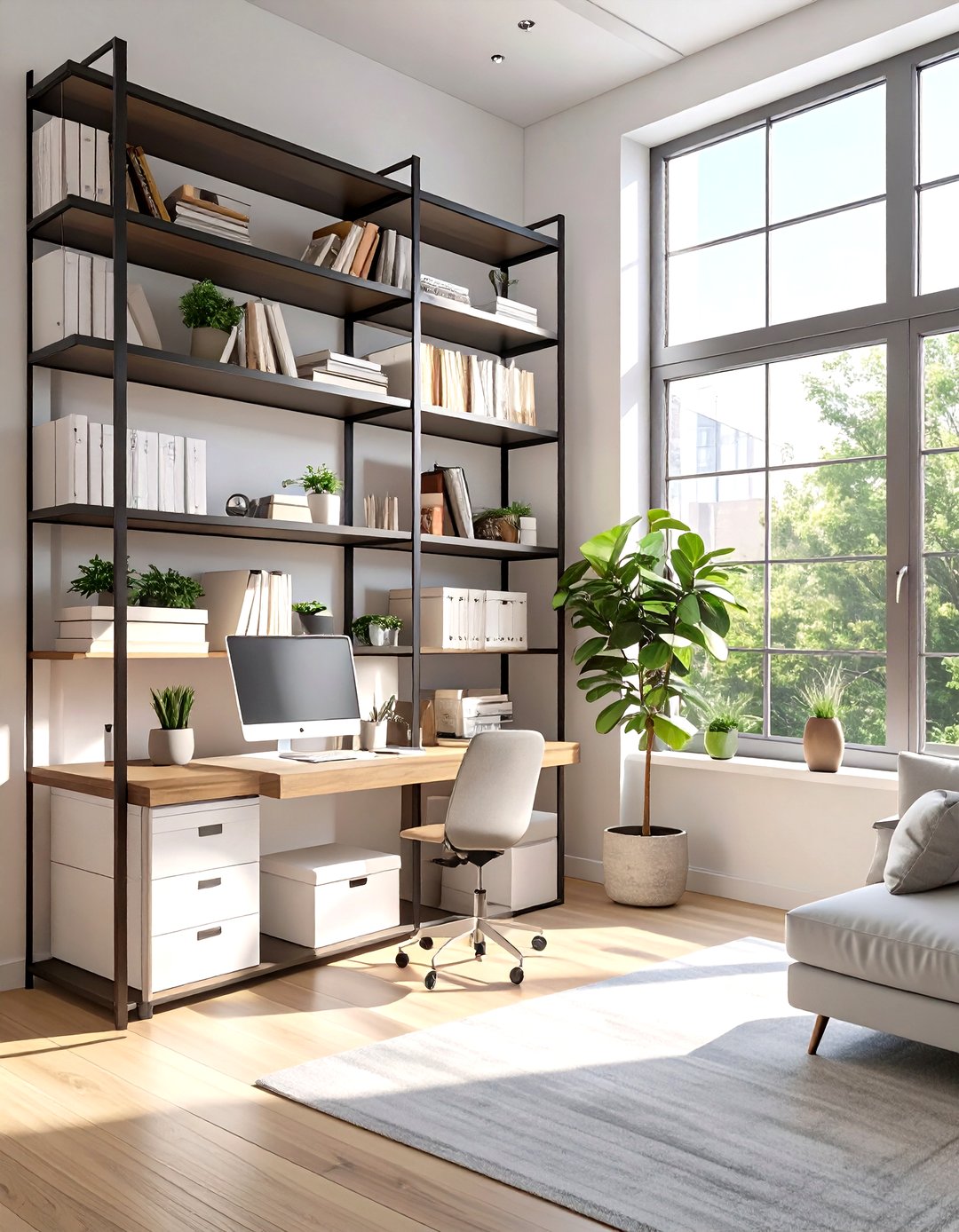 Small Office Rack 30 Small Office Space Ideas to Create Your Perfect Nook - We Love Home Blog