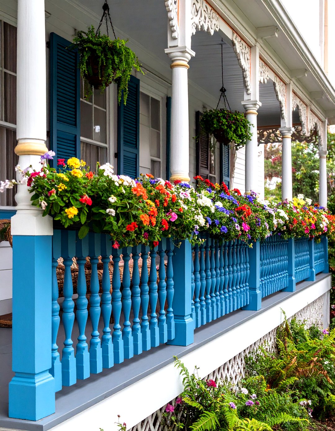 30 Stylish Front Porch Railing Ideas to Elevate Your Home - We Love ...