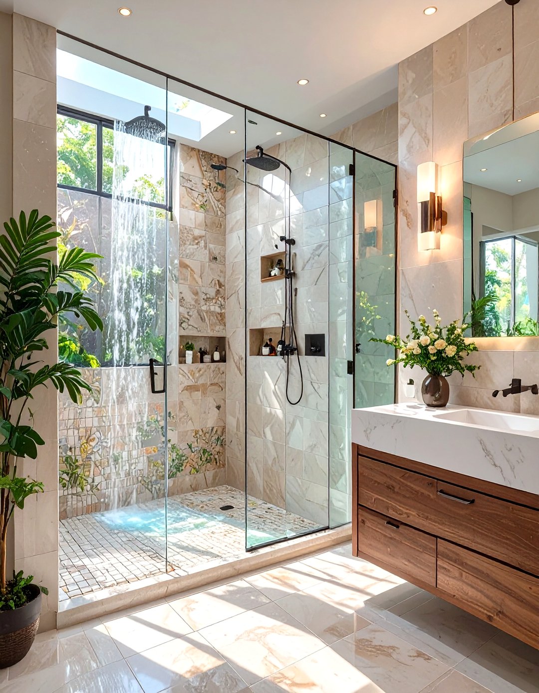 Walk In Shower Ad 30 Stunning Bathroom Walk In Shower Ideas for Luxury - We Love Home Blog