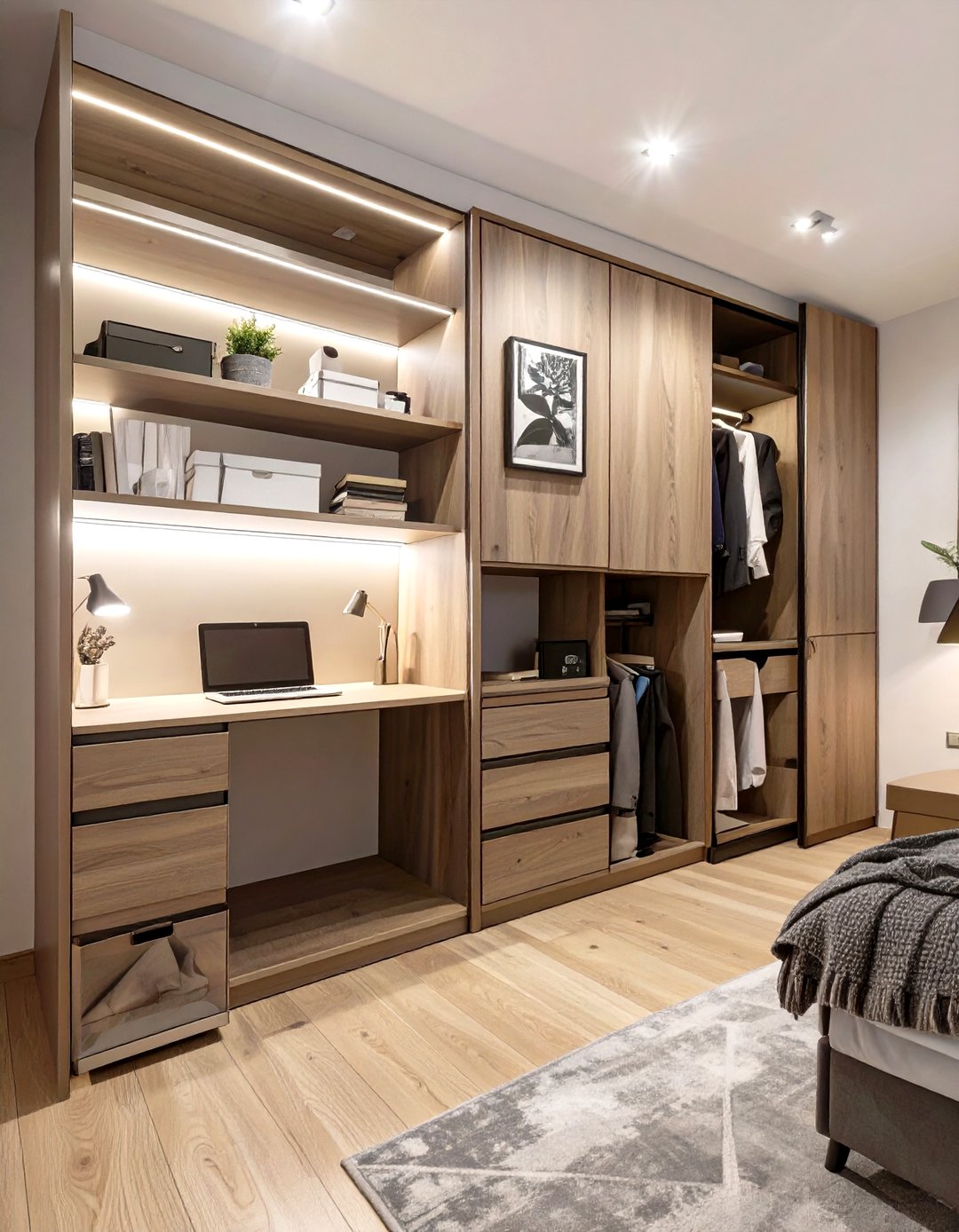 30 Modern Wardrobe Design Ideas for Stylish Storage - We Love Home Blog