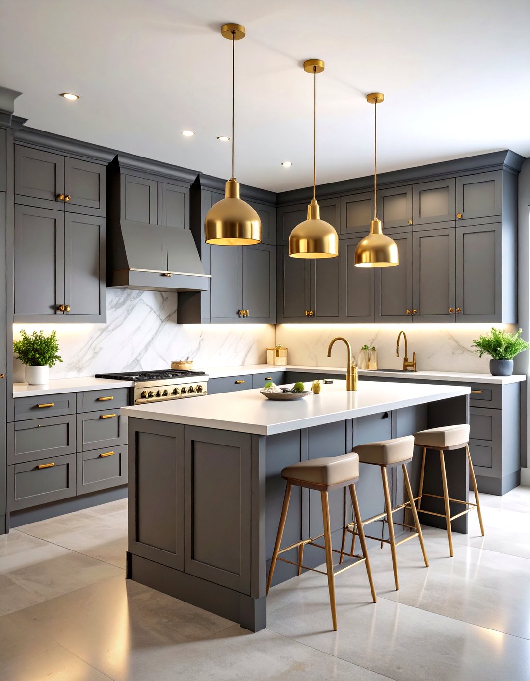 30 Best Gray Kitchen Ideas for a Sleek Modern Interior - We Love Home Blog