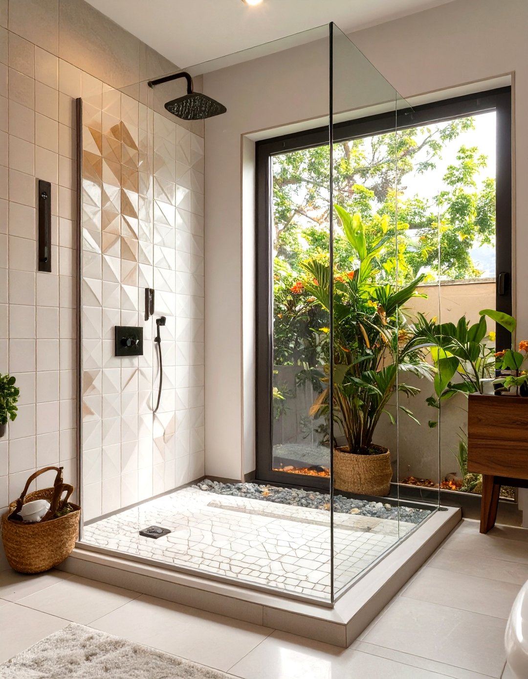 Window In Shower Ideas 30 Practical Window in Shower Ideas for Natural Light - We Love Home Blog