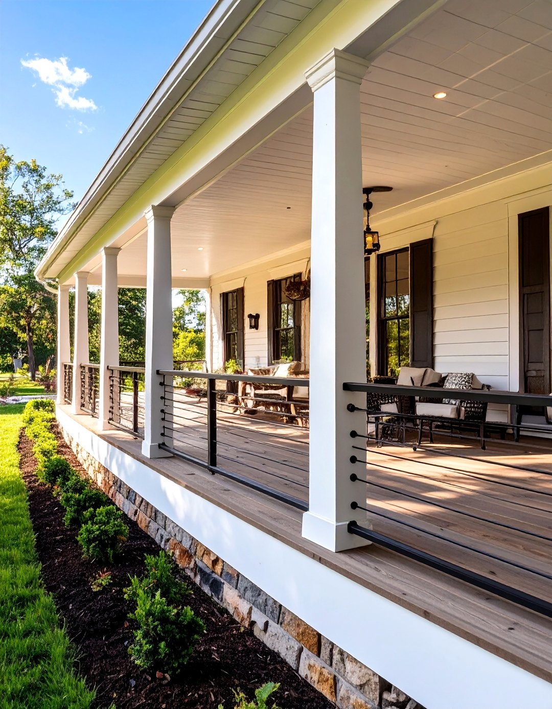 30 Cable Deck Railing Ideas for a Modern Outdoor Look - We Love Home Blog
