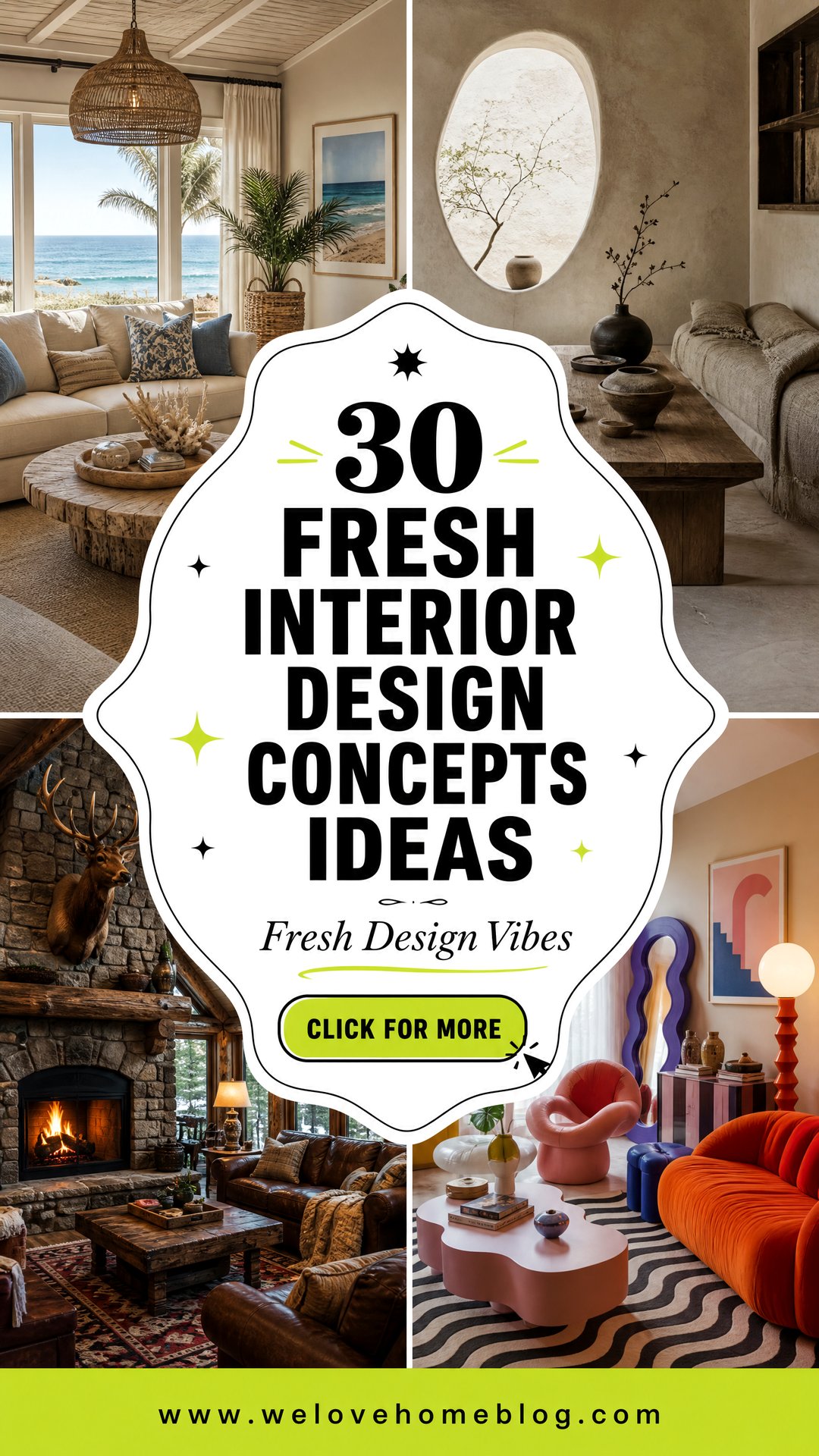 30 Fresh Interior Design Concepts Ideas for Designers - We Love Home Blog