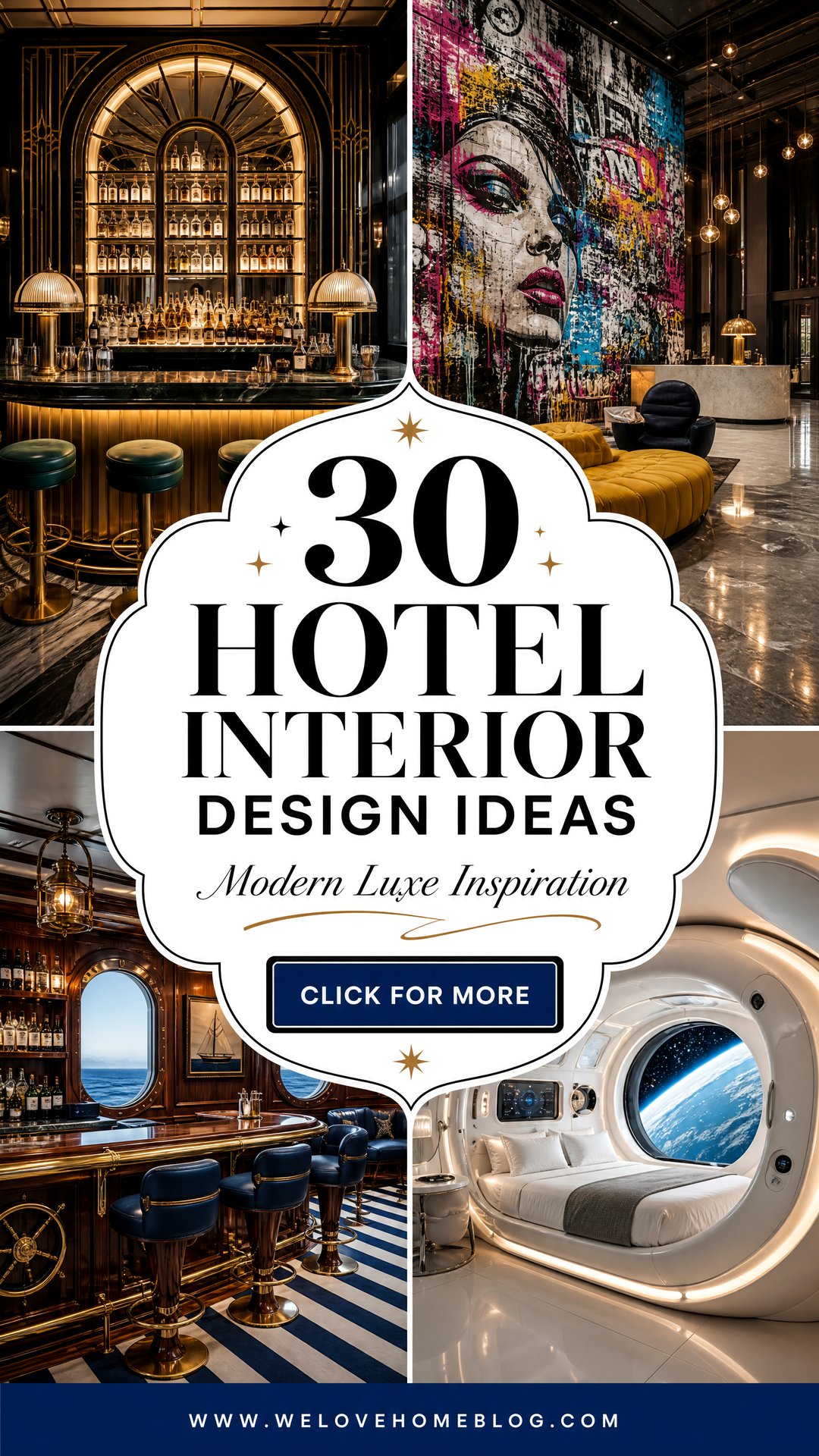 30 Hotel Interior Design Ideas for Modern Luxury - We Love Home Blog